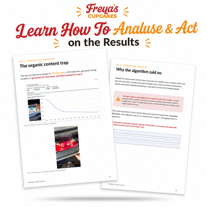 Baker's Workbook: How to Sell Out using Meta Ads